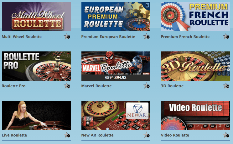 Casino-Spiele im Europaplay Casino