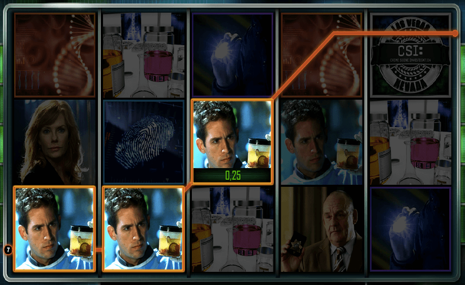 Gewinn beim CSI Spielautomaten