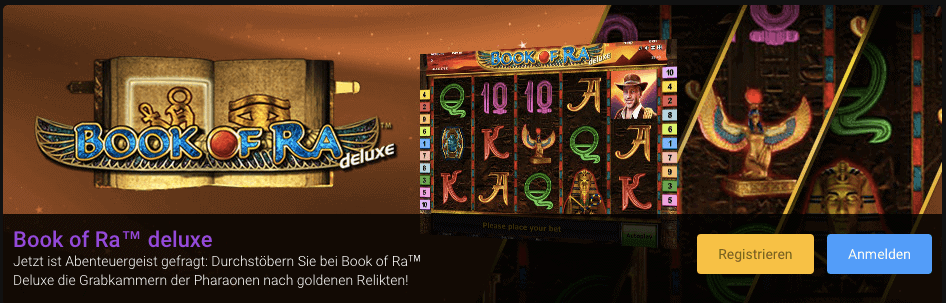 Book of Ra online spielen