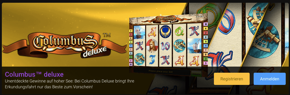 Columbus Deluxe online spielen