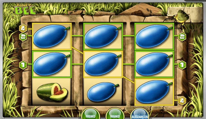 Der Honey Bee Spielautomaten
