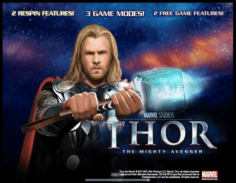Marvel Slotmachine Thor