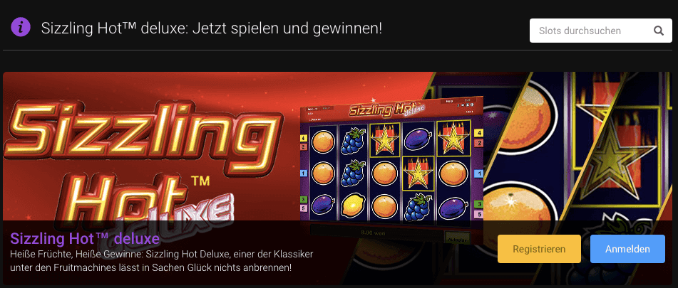 Sizzling Hot Online Casino Sizzling Hot Online Casino