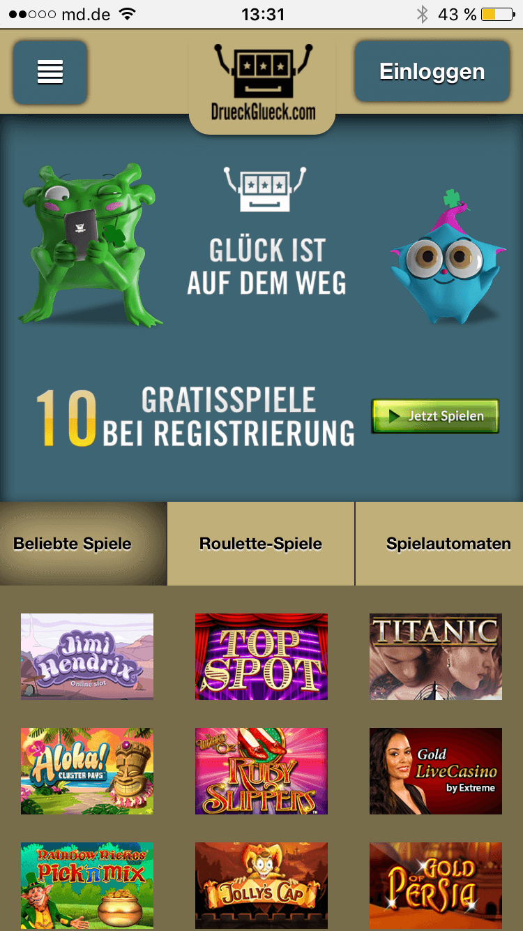 Drückglück App Drückglück App