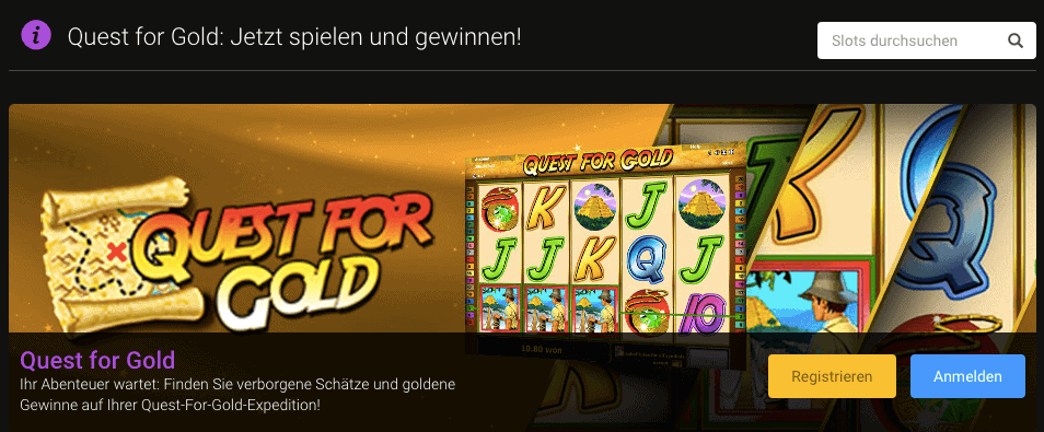 Quest for Gold online spielen
