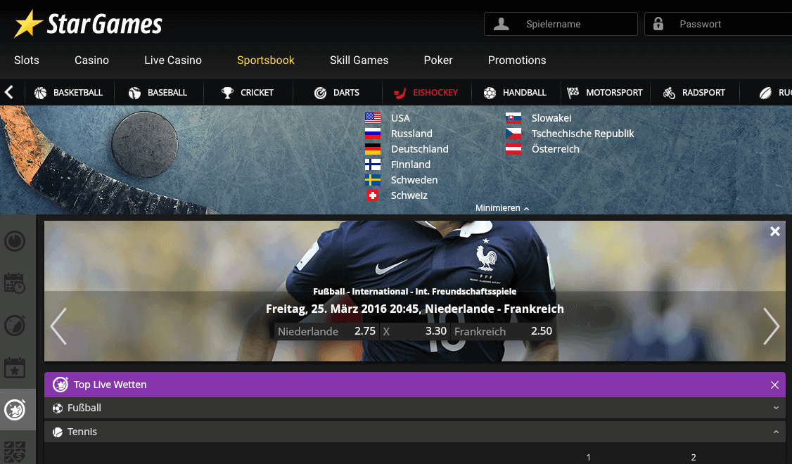 Stargames Sportwetten Stargames Sportwetten