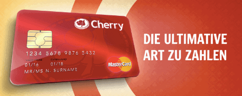 Kreditkarte des Cherry Casinos