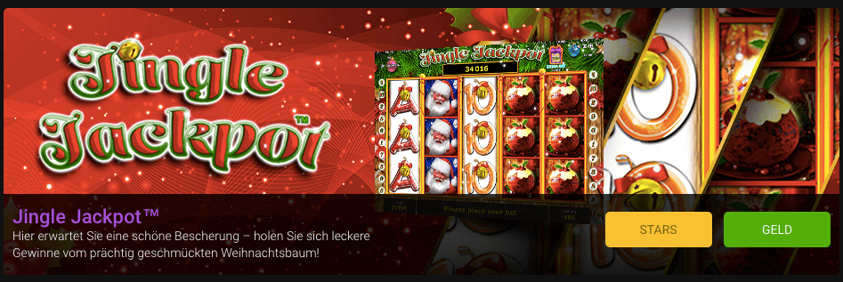 Jingle Jackpot bei Stargames spielen