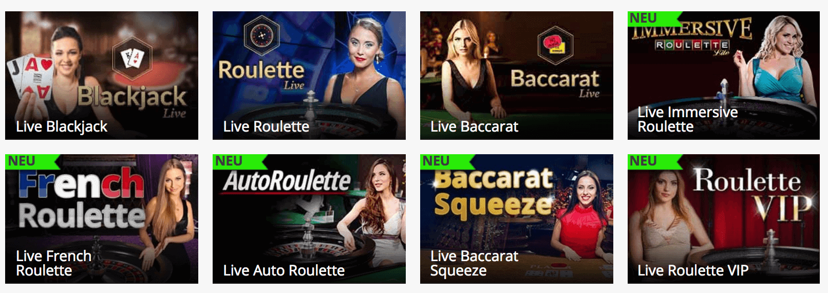 Live Casino bei Mr. Play