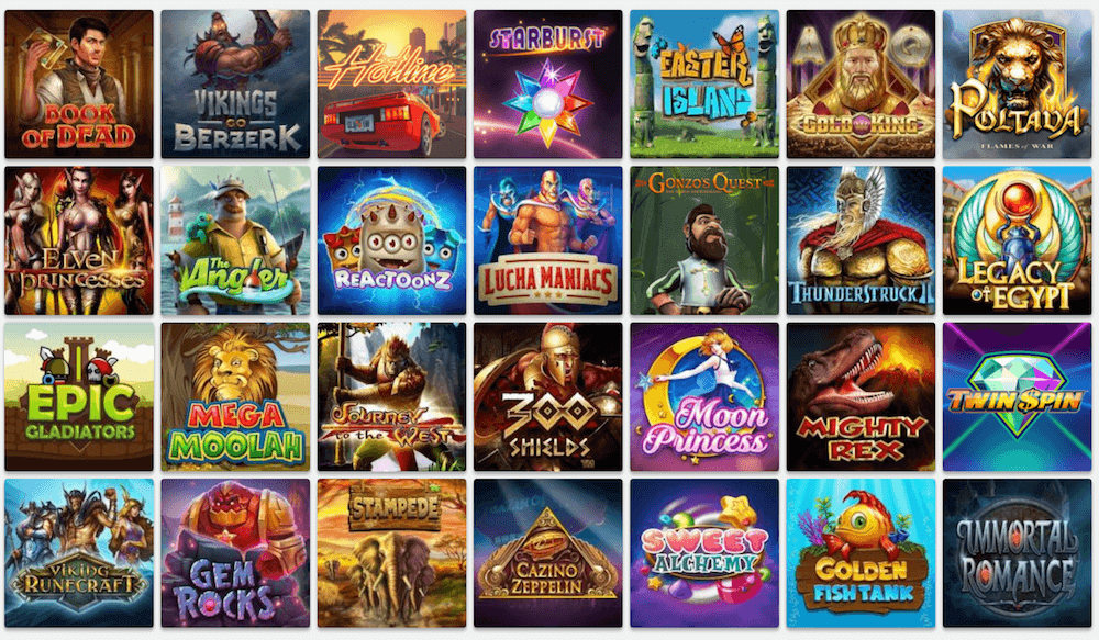 Spielautomaten im Vulkan Bet Casino