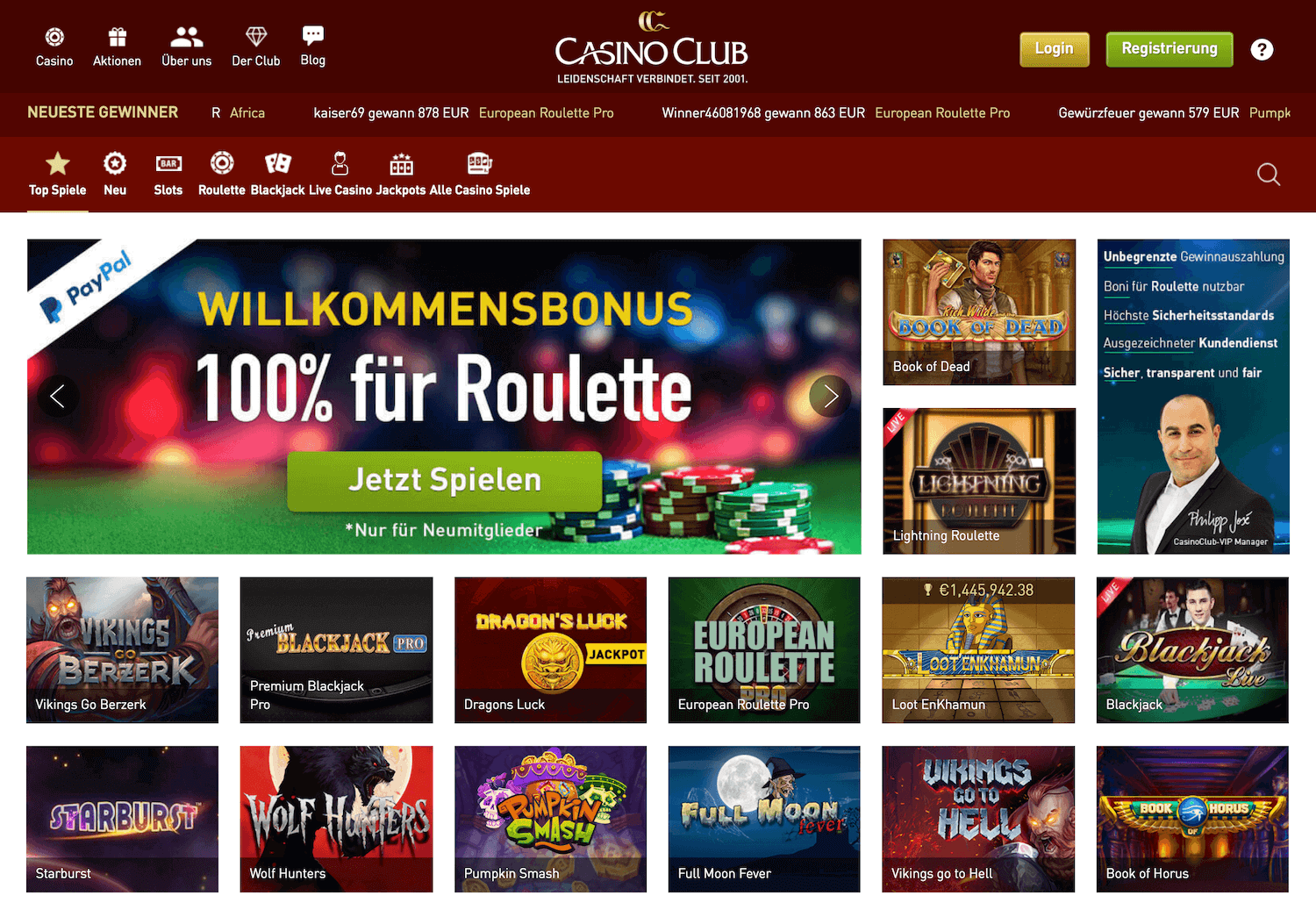 casino club online casino