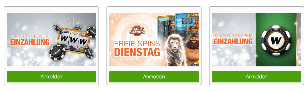 Winner Casino Boni