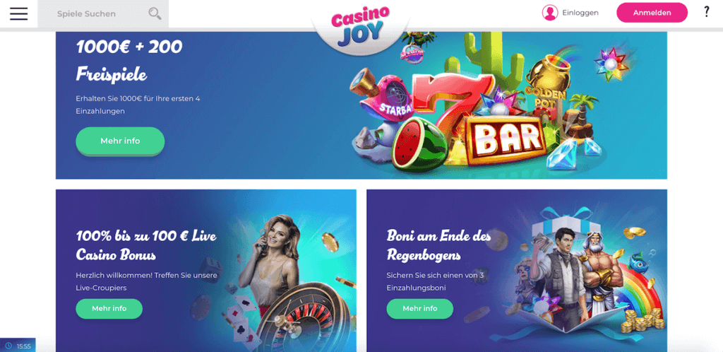 Casino Joy Bonusangebote