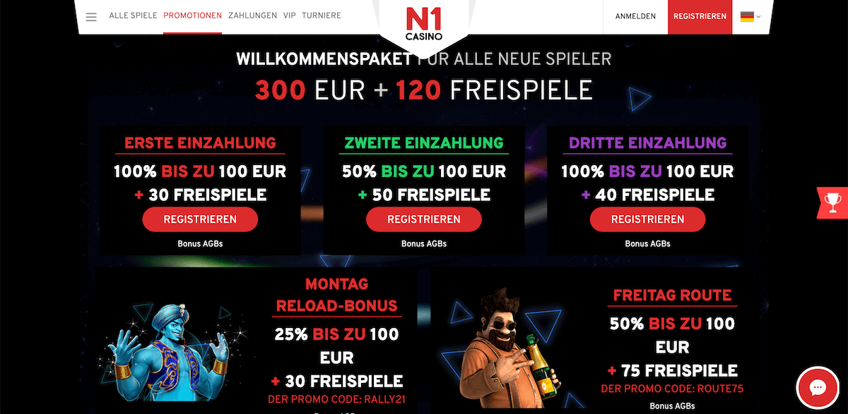 N1 Casino Test | Erfahrungen & Bonus bis 1000€ + 50 Freispiele