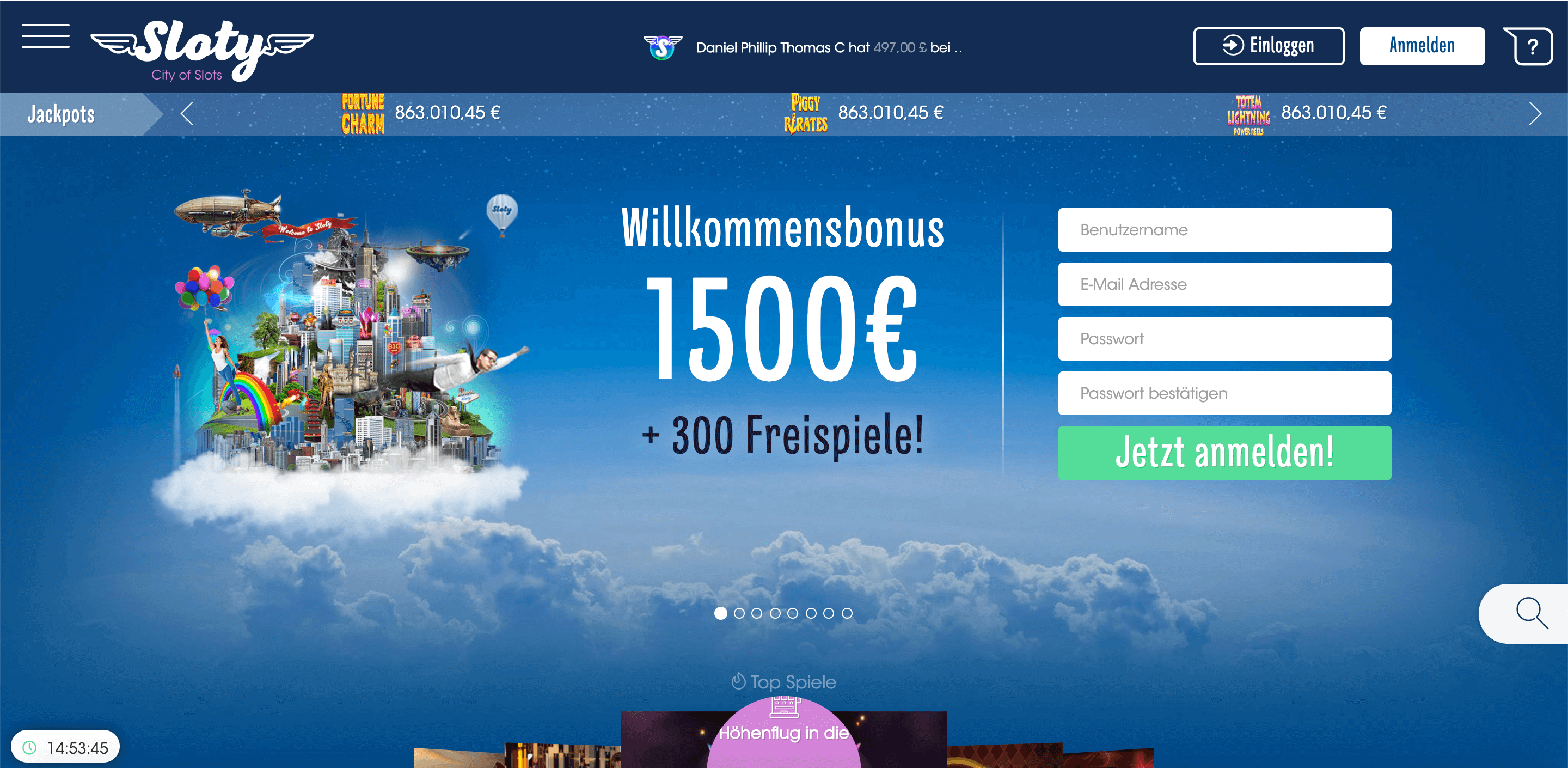 Sloty Casino Bonus