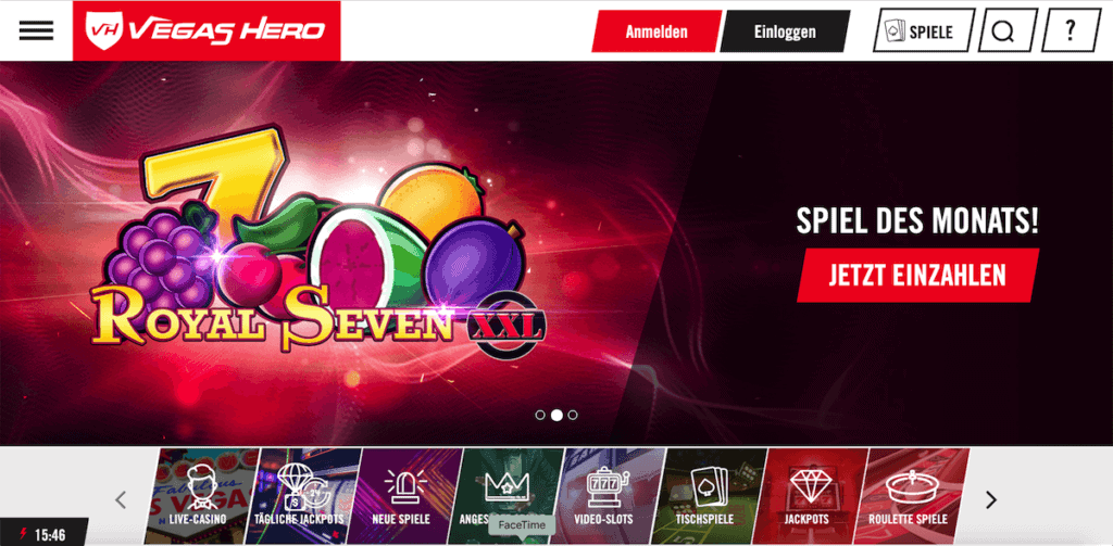Vegas Hero Casino Test | Erfahrungen & Bonus bis 1000€ + 50 Freispiele