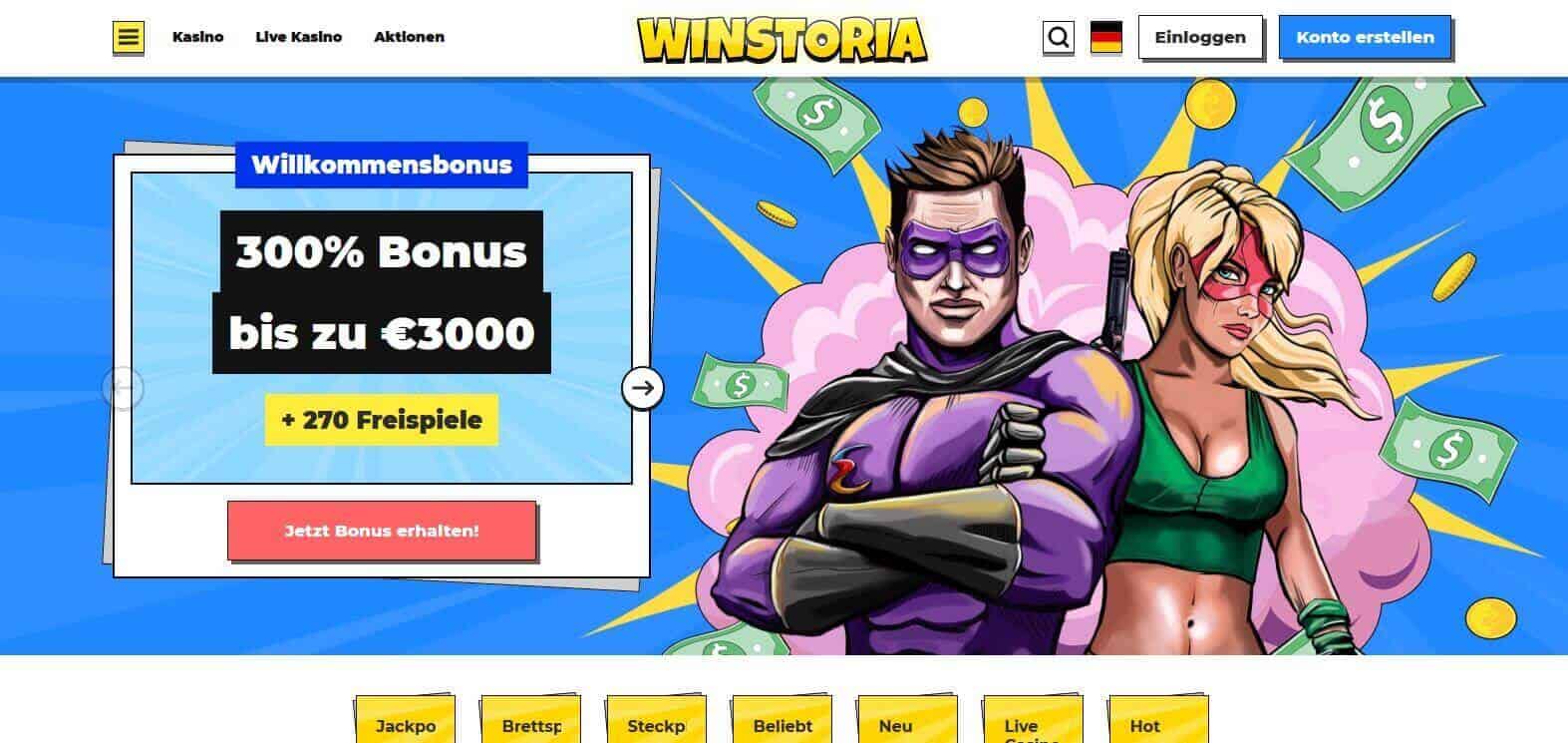 halaman kasino winstoria