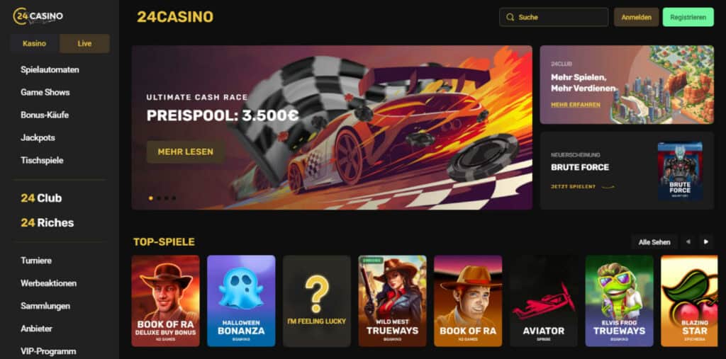 24casino promo code